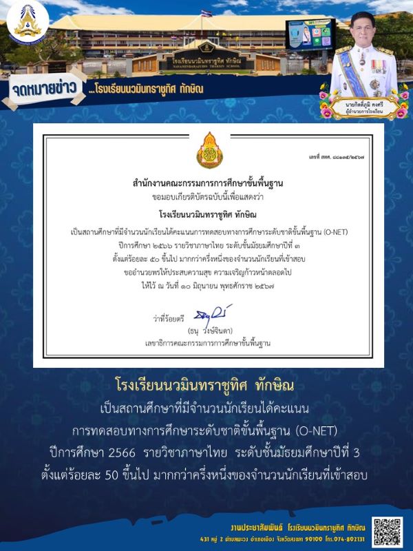 จดหมายข่าว วันที่ 20 ส.ค. 2567 ฉบับที่ 2